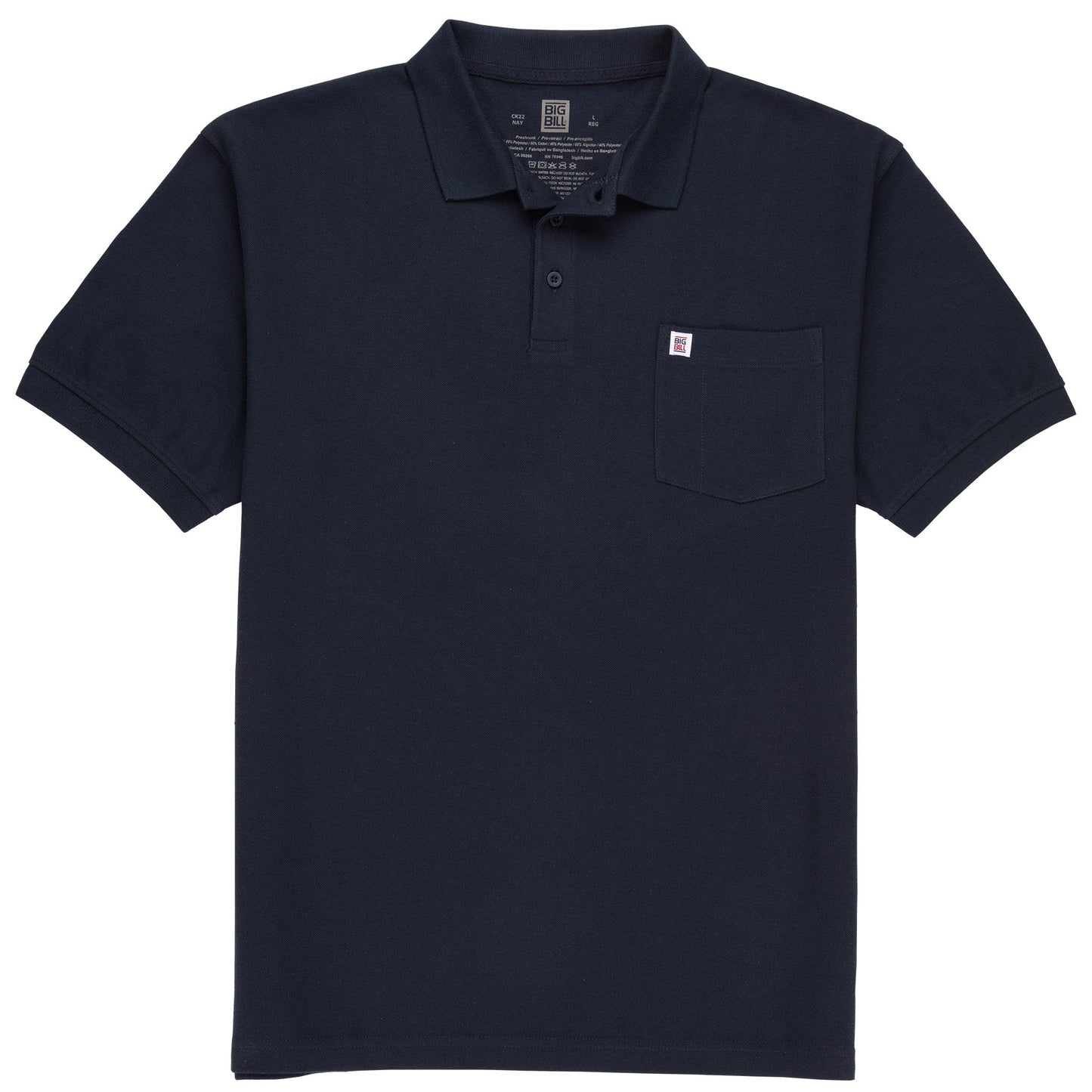BIG BILL Classic  Pique Polo -CK22