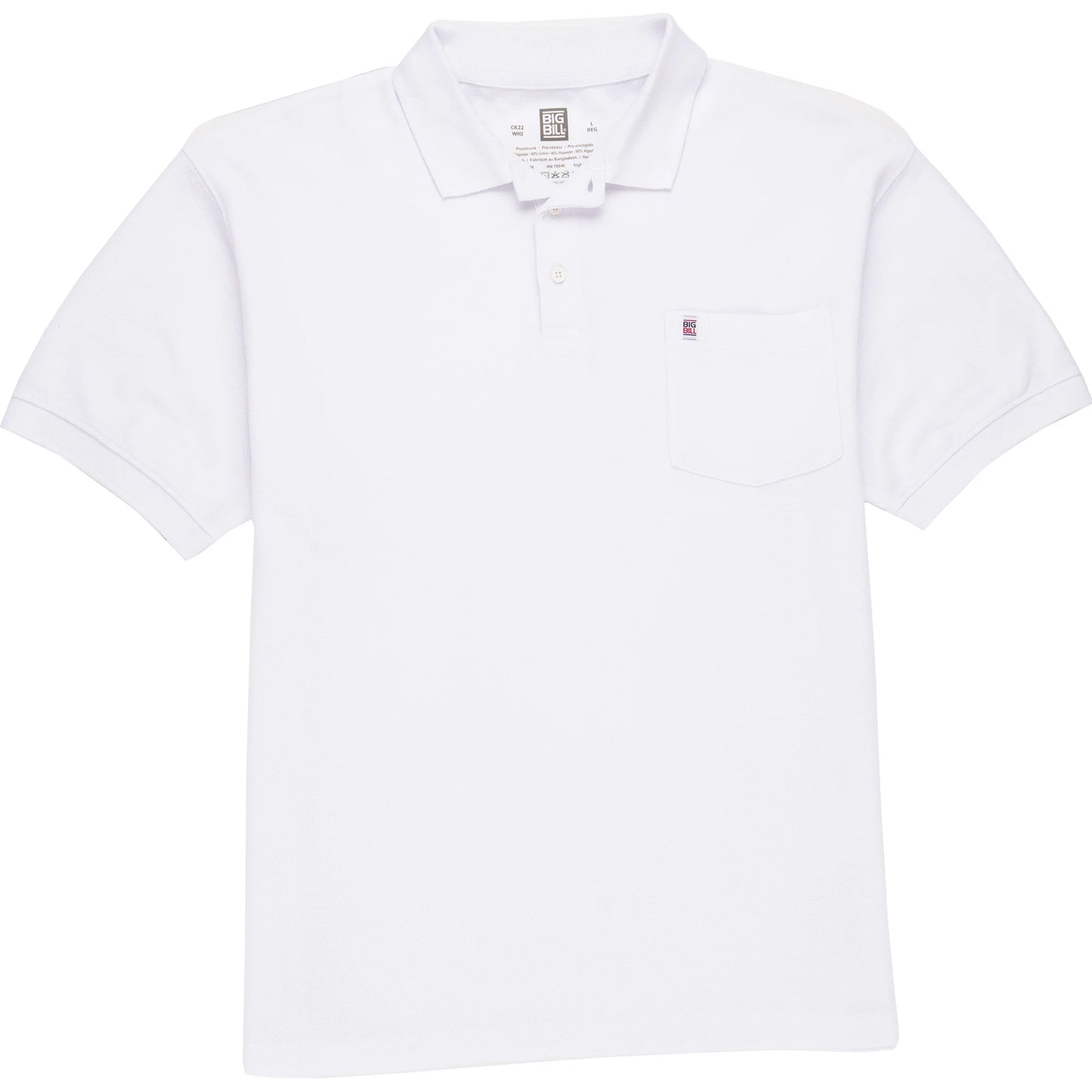 BIG BILL Classic  Pique Polo -CK22