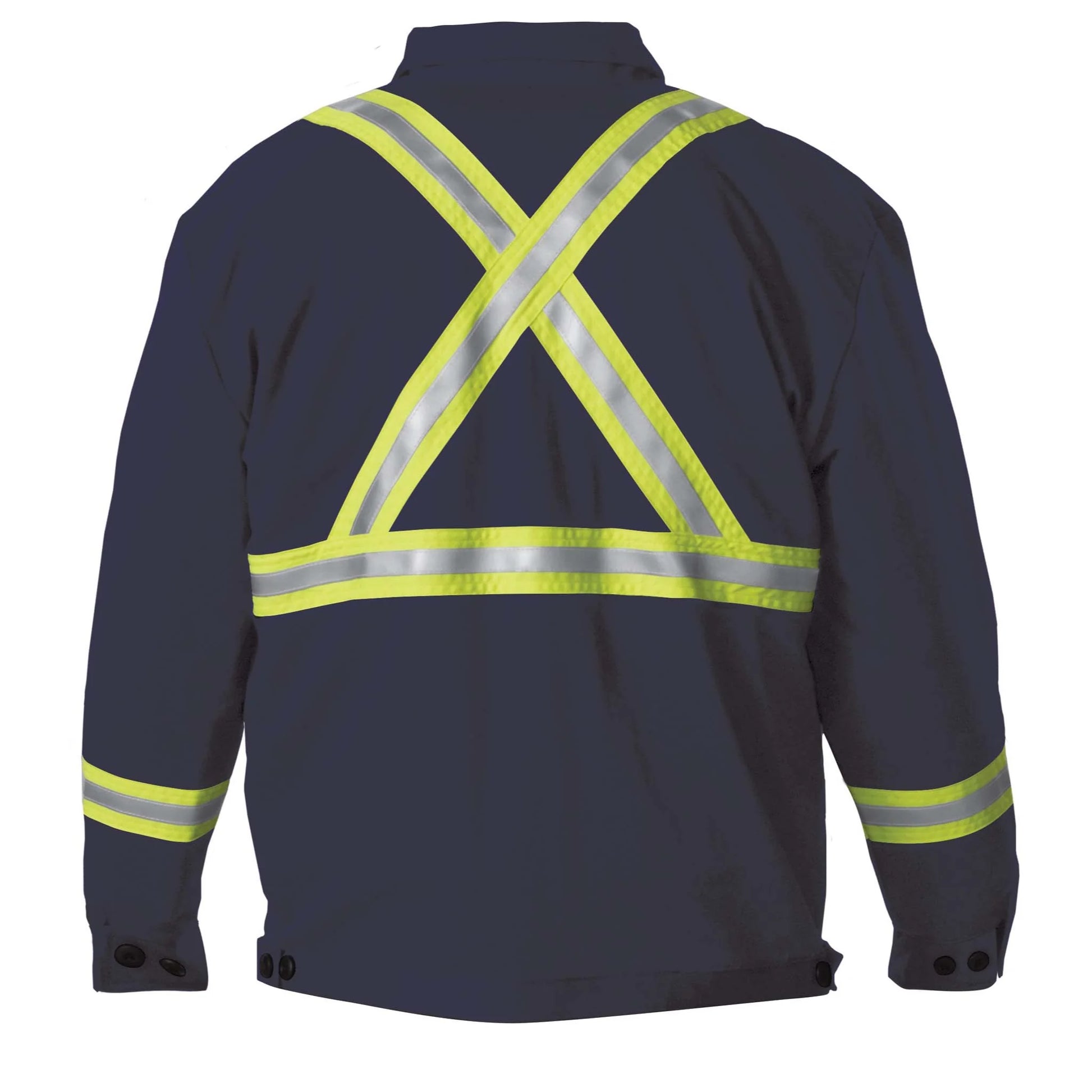 Big Bill Zip-in/Zip-out Flame Resistant Jacket with Reflective Tape - CL345US9 - Basics Clothing Store