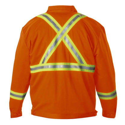 Big Bill Zip-in/Zip-out Flame Resistant Jacket with Reflective Tape - CL345US9 - Basics Clothing Store