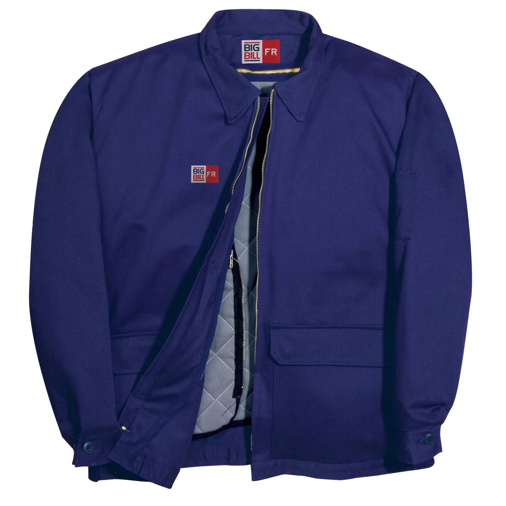 Big Bill Flame-Resistant Zip-in/Zip-out Jacket with Reflective Tape -CL348US9 - Basics Clothing Store