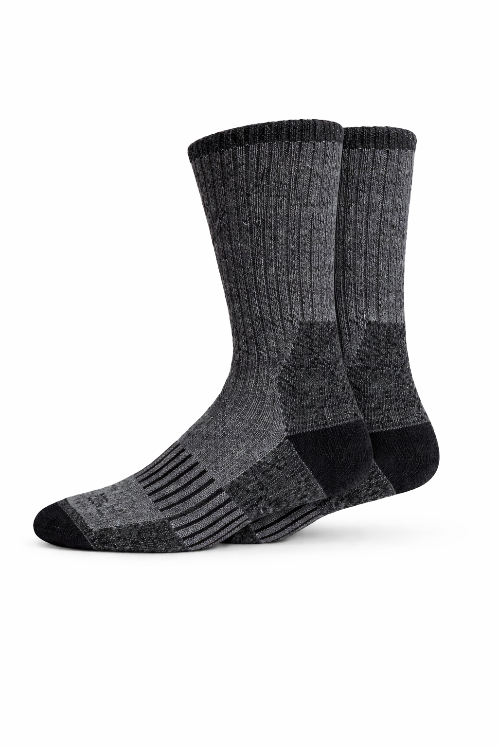 Dickies Men's 2 Packs Wool Blend Thermal Crew Socks, Sizes 6-12 ( I21052  -  I201008 ) - Basics Clothing Store