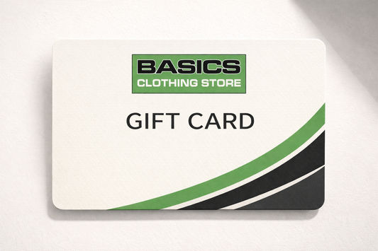 Basics Clothing Store Gift Card