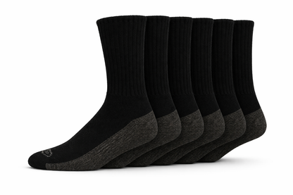 Dickies 6-PAIR DRI-TECH ORIGINAL 6-12 Large
