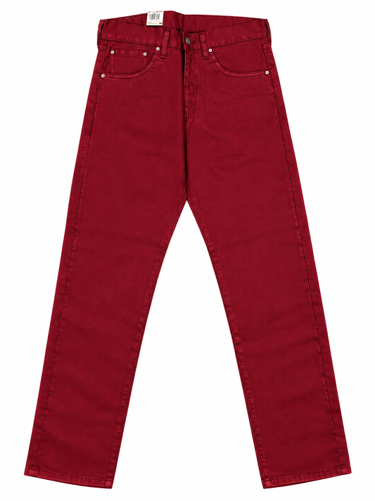 Levi's Men's 501 Original Shrink to Fit Jeans Syrah Garment Dye 00501-2416  Clearance Sale