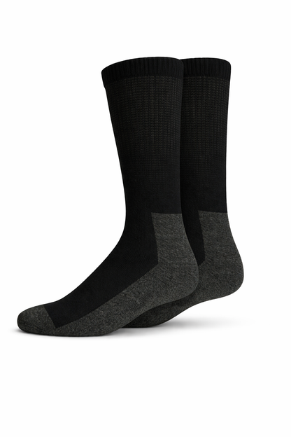 Dickies Premium Work 2-PAIR STEEL TOE NON-BINDING COMFORT