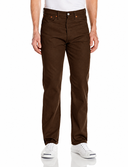 Levi's Men's 501 Original Shrink-to-Fit Jeans (Bronze Brown) 00501-1894