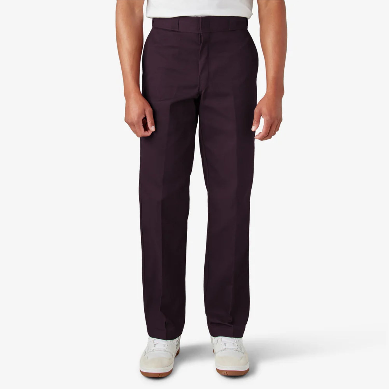 Dickies Men's 874 Original Fit Work Pants, Maroon, 34 x 28, Clearance - Basics Clothing Store
