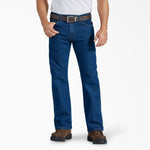 Dickies FLEX Active Waist Regular Fit Jeans - Rinsed Indigo Blue