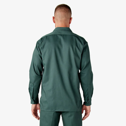 Dickies Long Sleeve Work Shirt-D574-DARK NAVY