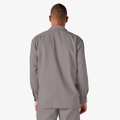 Dickies Long Sleeve Work Shirt-D574-DARK NAVY