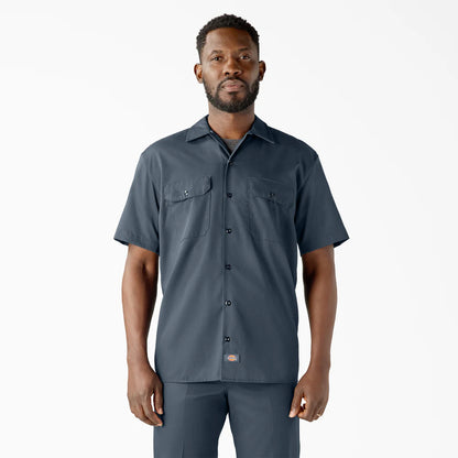 Dickies Short Sleeve Work Shirt-D1574-Mushroom