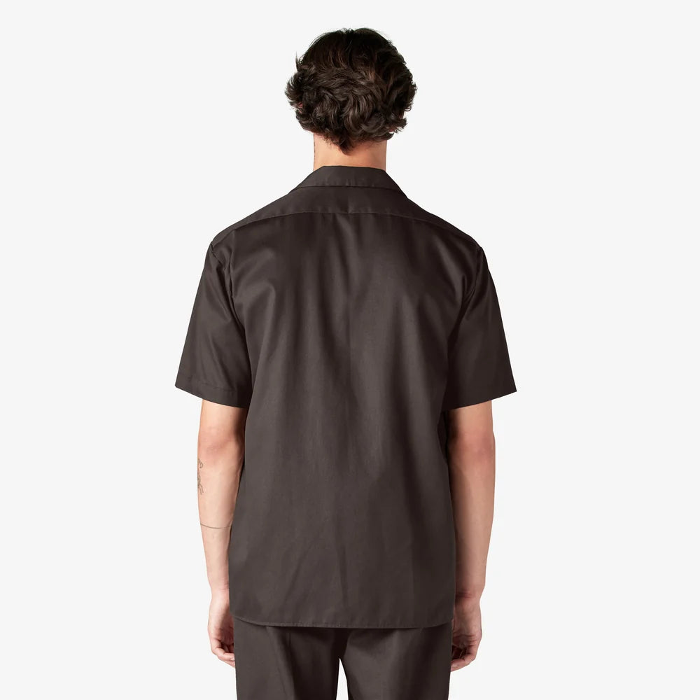 Dickies Short Sleeve Work Shirt-D1574-Mushroom