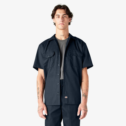 Dickies Short Sleeve Work Shirt-D1574-Mushroom