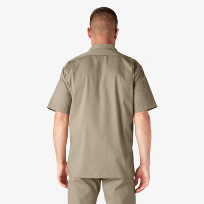 Dickies Short Sleeve Work Shirt-D1574-Mushroom