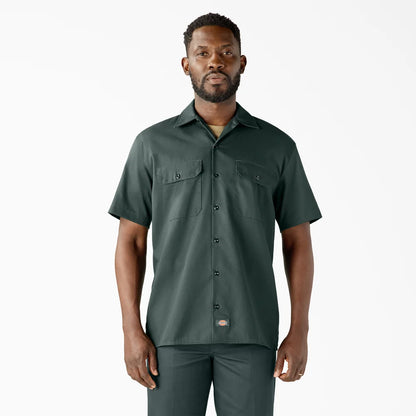 Dickies Short Sleeve Work Shirt-D1574-Mushroom