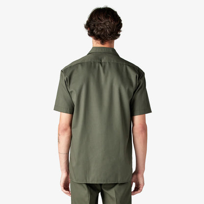 Dickies Short Sleeve Work Shirt-D1574-Mushroom