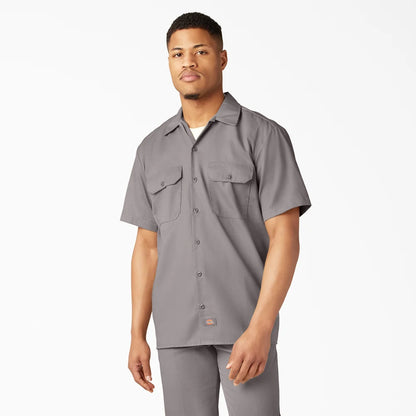 Dickies Short Sleeve Work Shirt-D1574-Mushroom