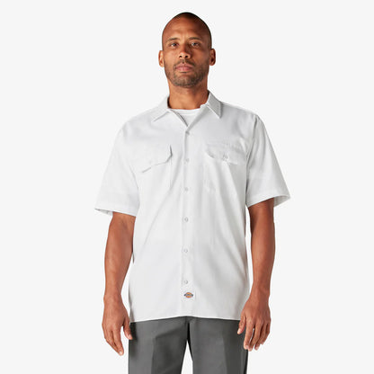 Dickies Short Sleeve Work Shirt-D1574-Mushroom