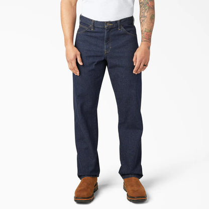 Dickies Regular Fit Jeans - Rinsed Indigo Blue  (9393RNB) - Basics Clothing Store