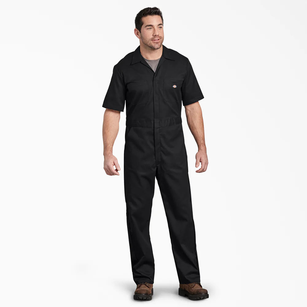 Dickies FLEX Cooling Short Sleeve Coveralls - Black 33274