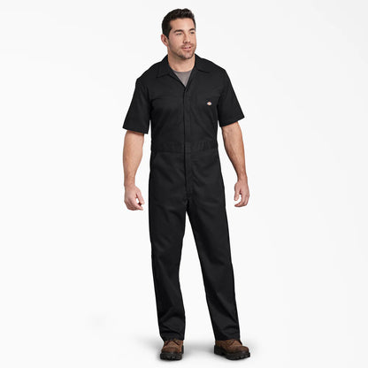 Dickies FLEX Cooling Short Sleeve Coveralls - Black 33274