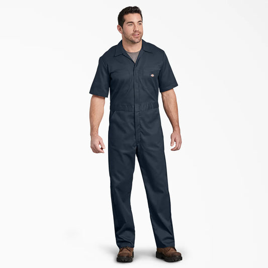 Dickies FLEX Cooling Short Sleeve Coveralls - Dark Navy 33274