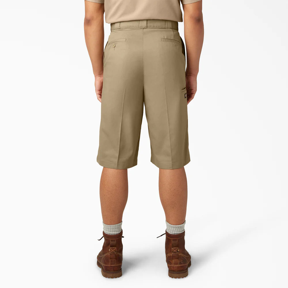 Dickies Loose Fit Multi-Use Pocket Work Shorts, 15"-A8766-KHK(Khaki)