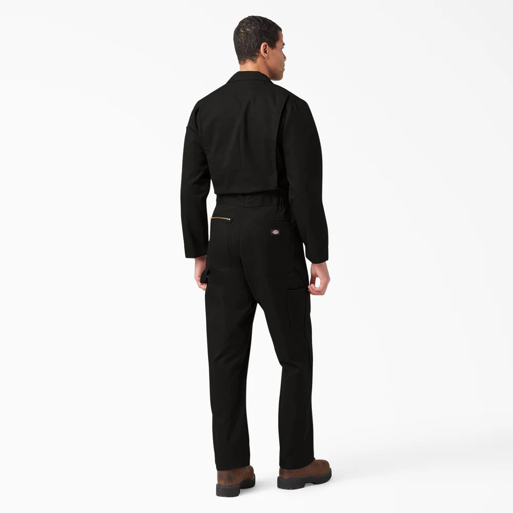 Dickies Deluxe Blended Long Sleeve Coveralls - Black 48799