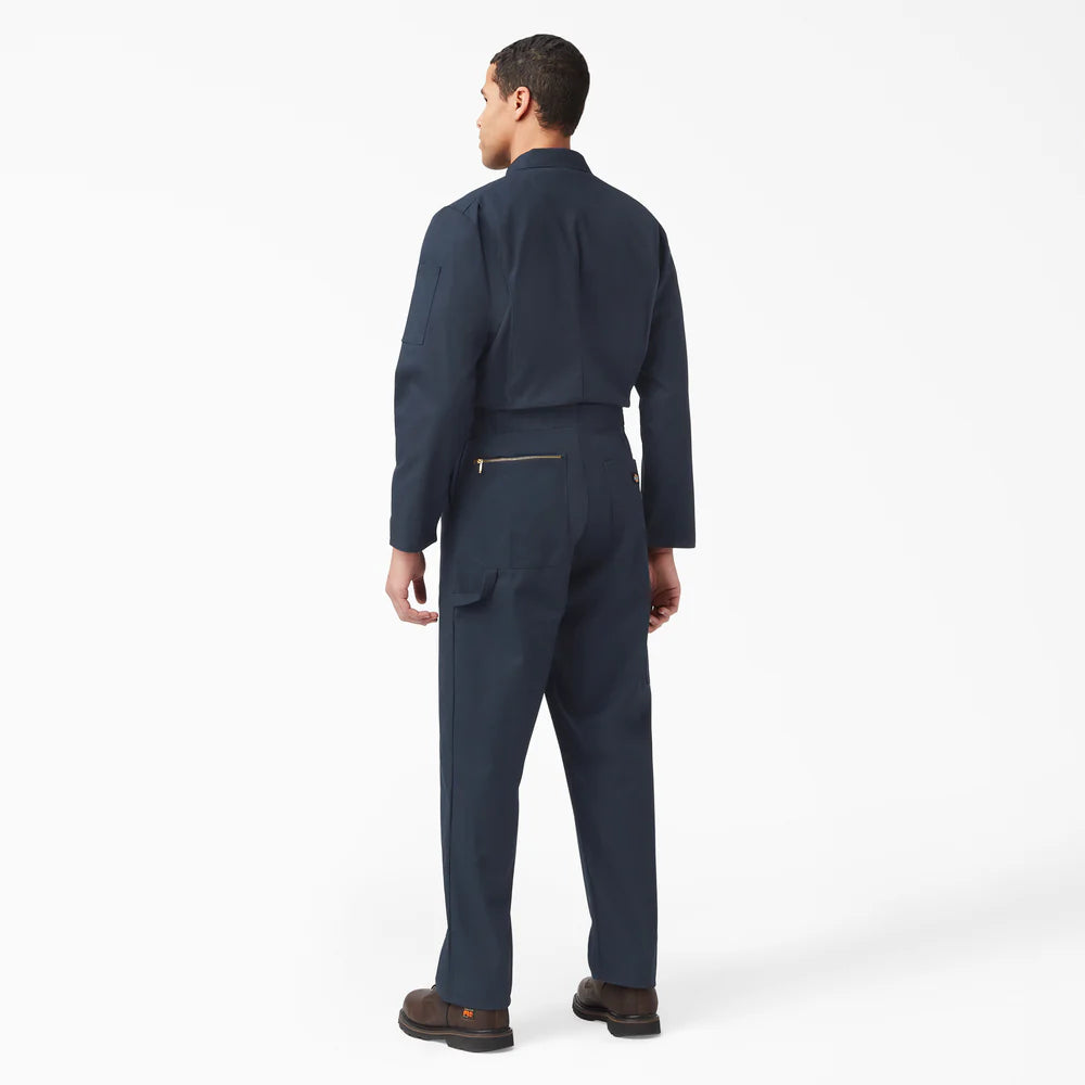 Dickies Deluxe Blended Long Sleeve Coveralls - Dark Navy 48799