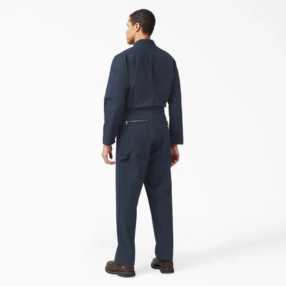 Dickies Deluxe Blended Long Sleeve Coveralls - Dark Navy 48799