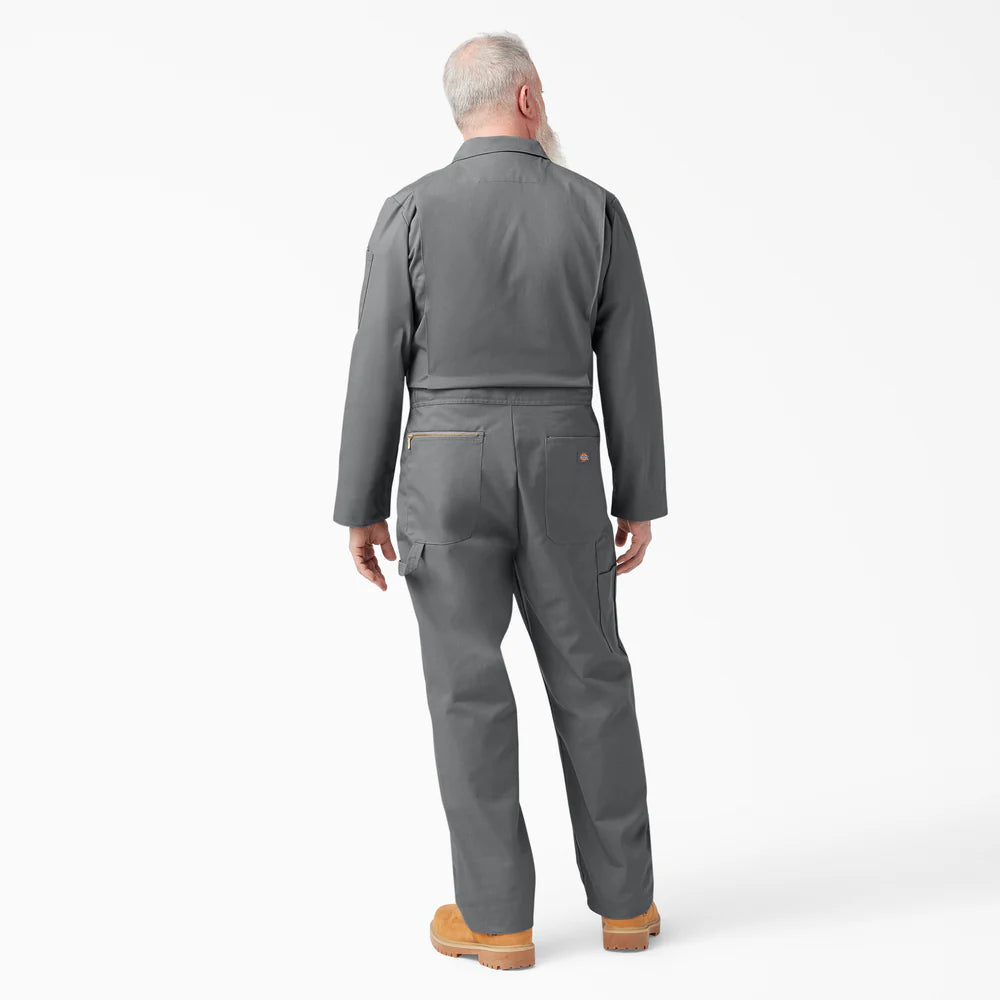 Dickies Deluxe Blended Long Sleeve Coveralls - Gray 48799