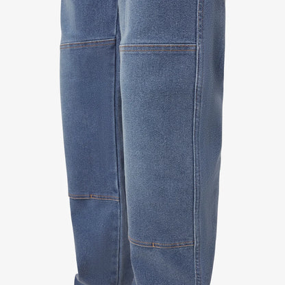 Dickie's FLEX Relaxed Fit Double Knee Jeans- Light Denim Wash -DU604