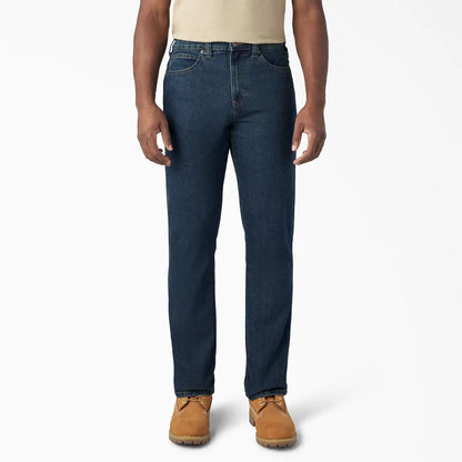 Vaqueros Dickies de corte regular - Azul índigo lavado a la piedra