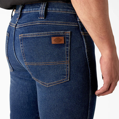 Dickies FLEX Regular Fit 5-Pocket Jeans- Medium Denim Wash -DD605