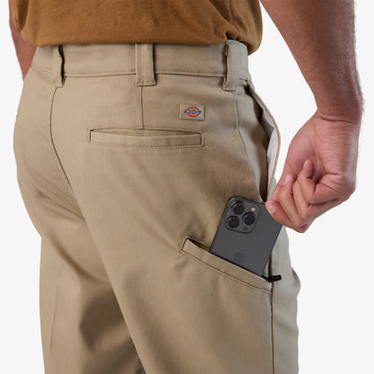 Dickie's MENS DOUBLE KNEE PRO WORK PANT-A85ZF-0DS(DESERT SAND)