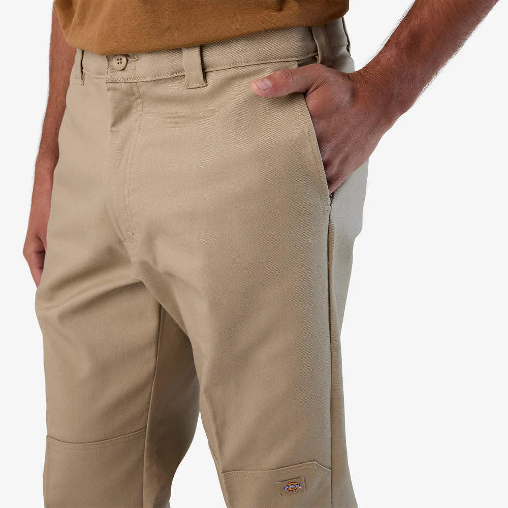 Dickie's MENS DOUBLE KNEE PRO WORK PANT-A85ZF-0DS(DESERT SAND)