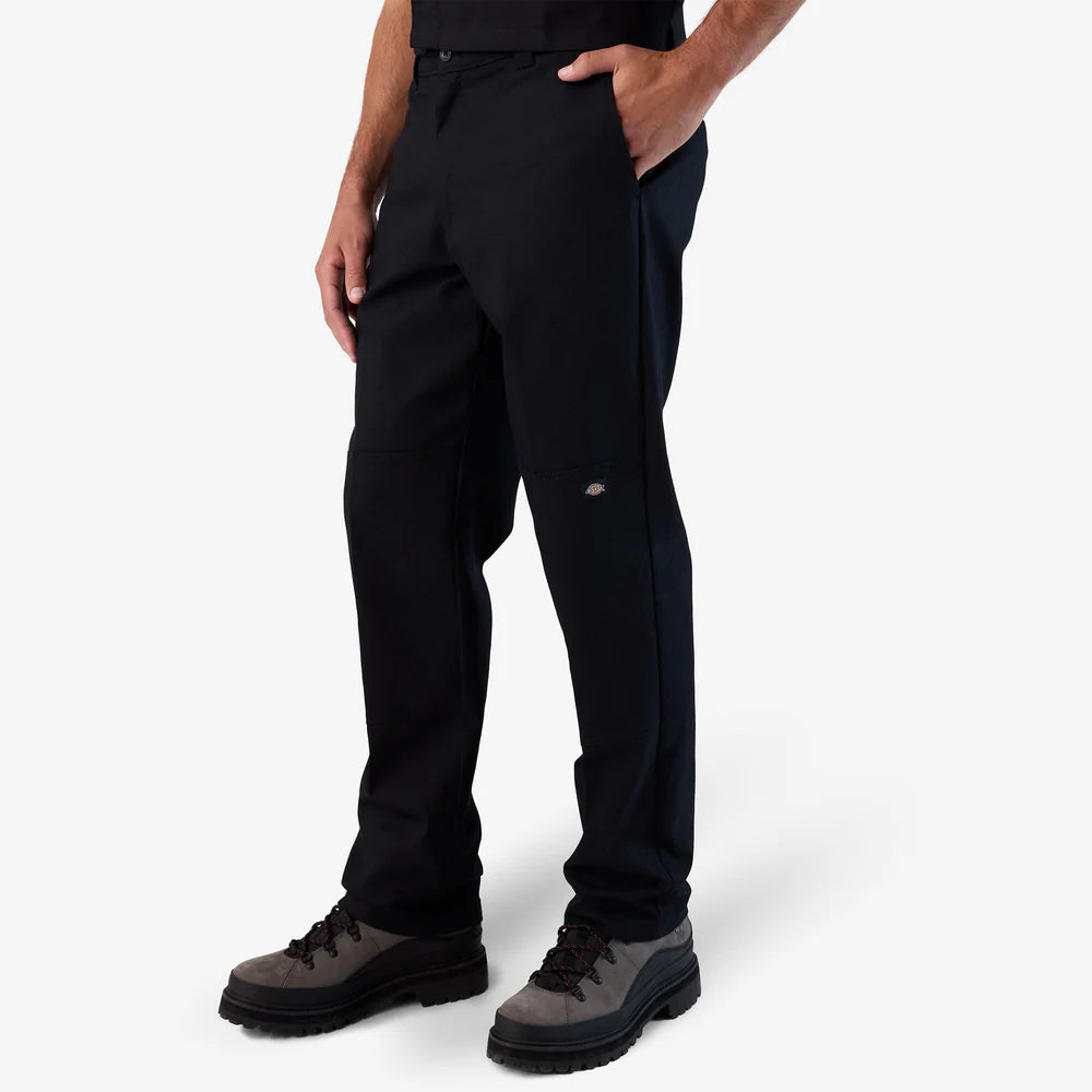 Dickie's MENS DOUBLE KNEE PRO WORK PANT-A85ZF-BLK(BLACK)