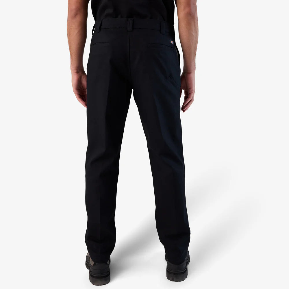 Dickie's MENS DOUBLE KNEE PRO WORK PANT-A85ZF-BLK(BLACK)