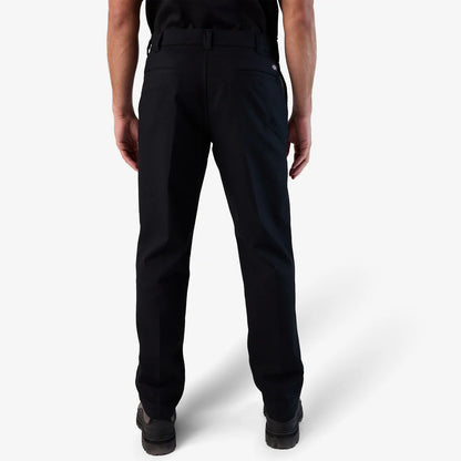 Dickie's MENS DOUBLE KNEE PRO WORK PANT-A85ZF-BLK(BLACK)