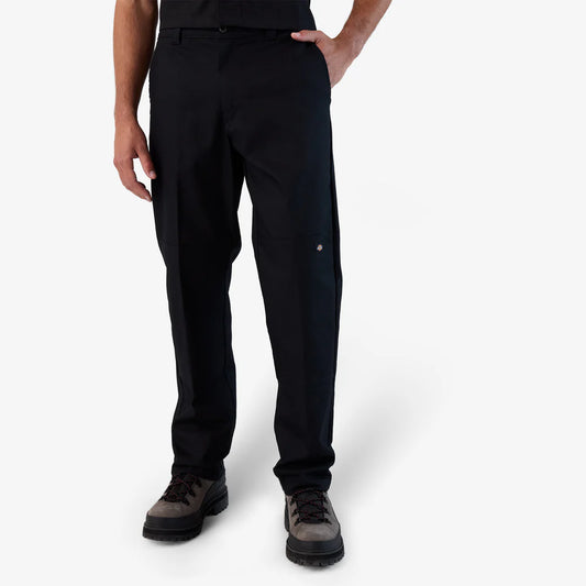 Dickie's MENS DOUBLE KNEE PRO WORK PANT-A85ZF-BLK(BLACK)
