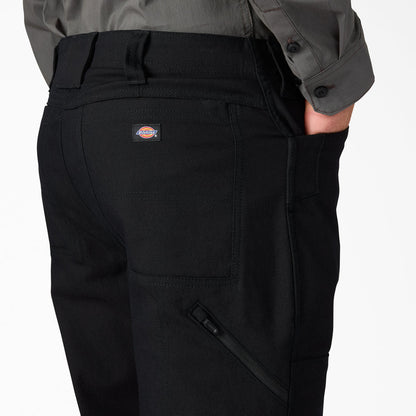 Dickie's Tradebuilt Duck Canvas Double Knee Pants-A861D-BLK(BLACK)