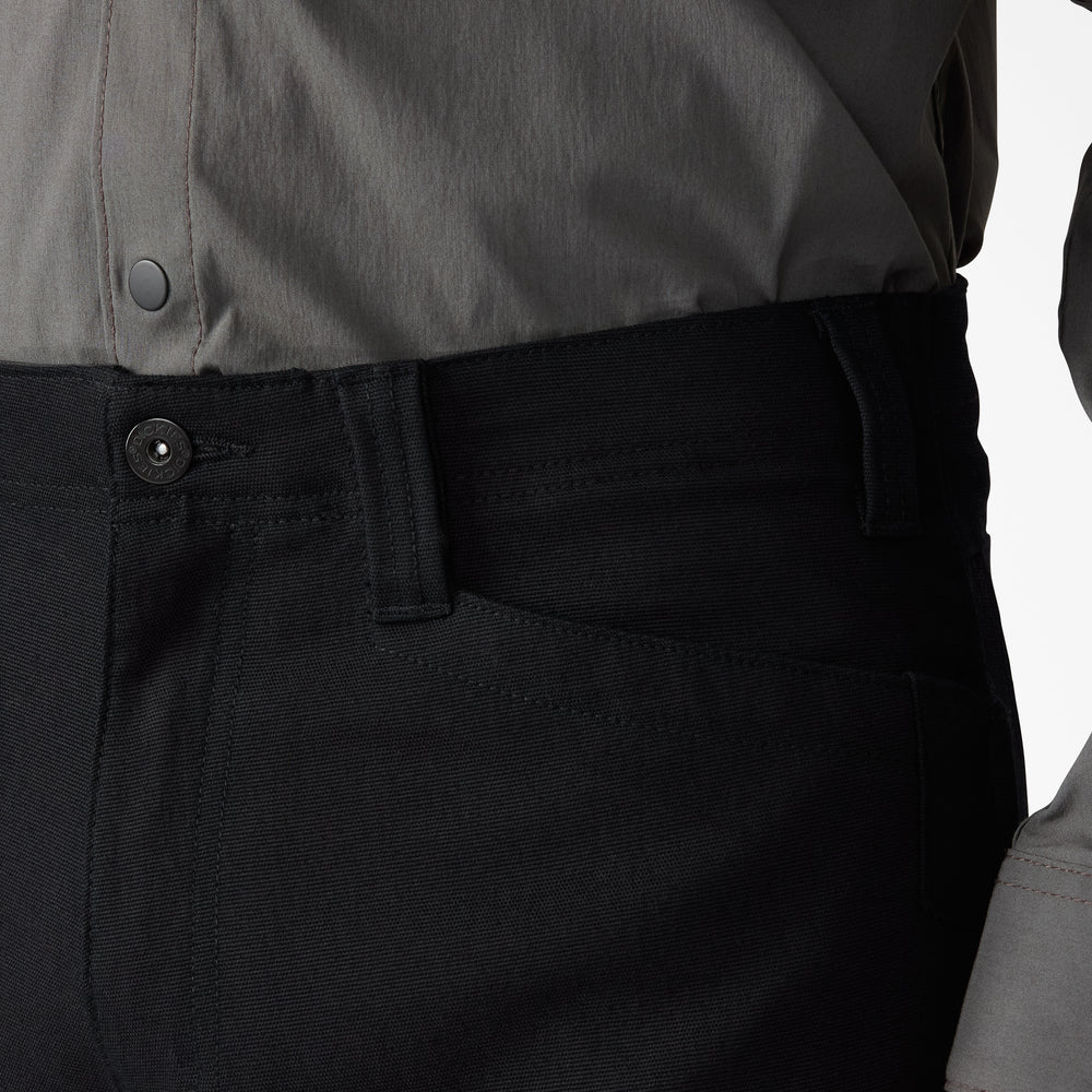 Dickie's Tradebuilt Duck Canvas Double Knee Pants-A861D-BLK(BLACK)