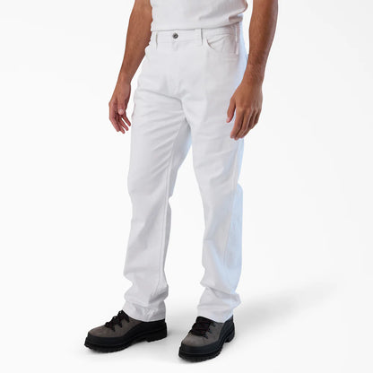 Dickies MENS UTILITY PAINTER PANT (1953)-A861G-0WH(WHITE)