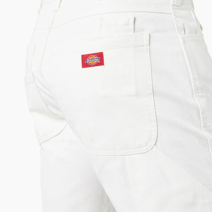 Dickie's MENS 11" UTILITY PAINTER SHORT (DX401)-A861J-0WH(WHITE)