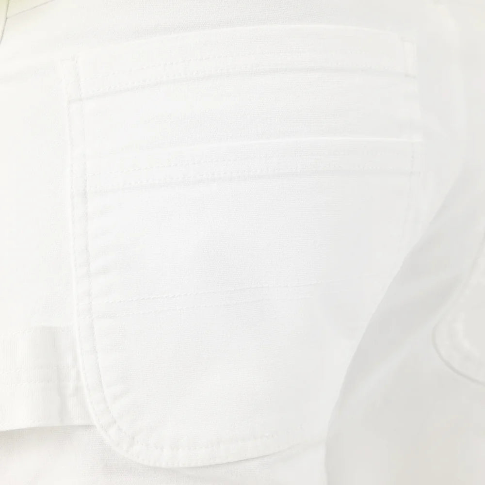 Dickie's WHITE MENS 11" FLEX UTILITY PAINTER SHORT (WR823)-A861R-0WH(WHITE)