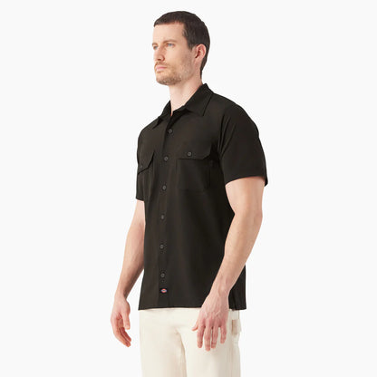 Dickies MENS S/S PERFORMANCE WORK SHIRT-A8631-0IK(INK NAVY)