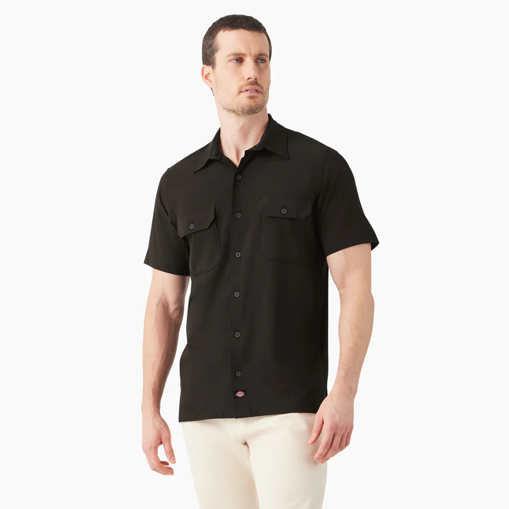 Dickies MENS S/S PERFORMANCE WORK SHIRT-A8631-0IK(INK NAVY)