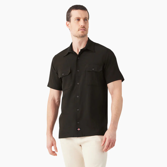 Dickies MENS S/S PERFORMANCE WORK SHIRT-A8631-0IK(INK NAVY)