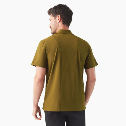 Dickies MENS S/S PERFORMANCE WORK SHIRT-A8631-DKO(Dark Olive)